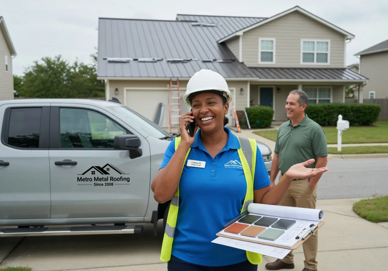 Storm Damage Metal Roof Repair in Sammamish, WA